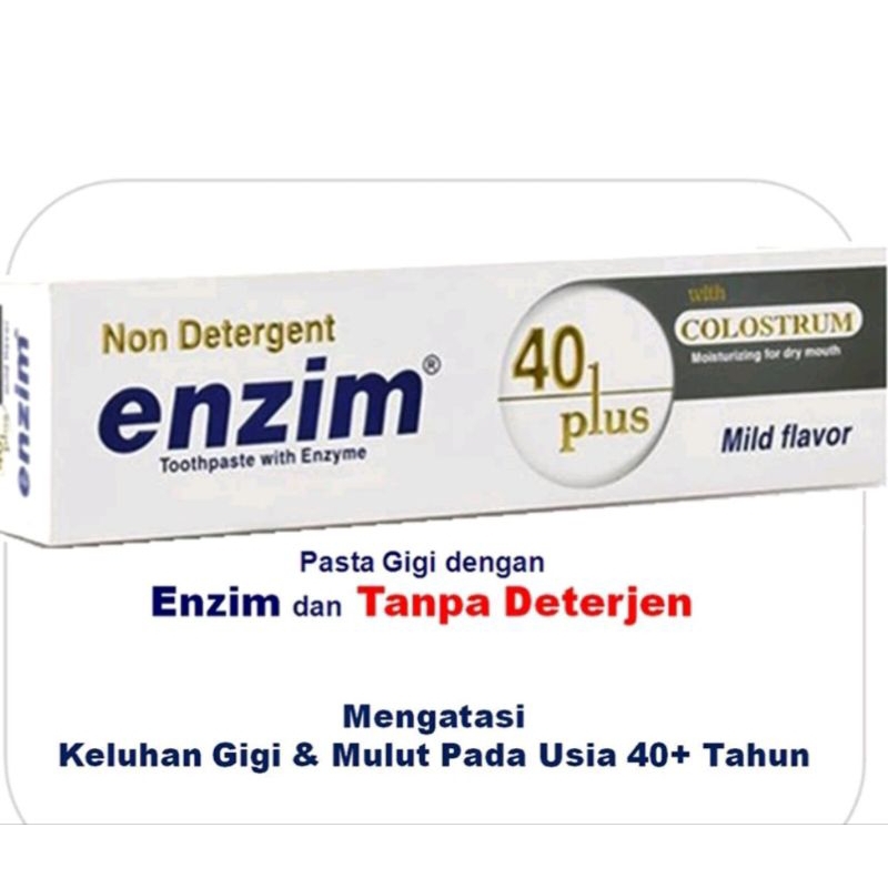 Enzim 40 plus pasta gigi 124ml