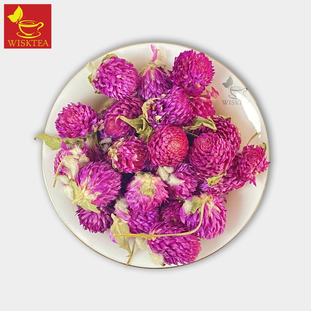 

Globe Amaranth Tea 50gr / Teh Bunga Kenop / Premium Tea / Flowers Tea / Botanicals / by WiskTea