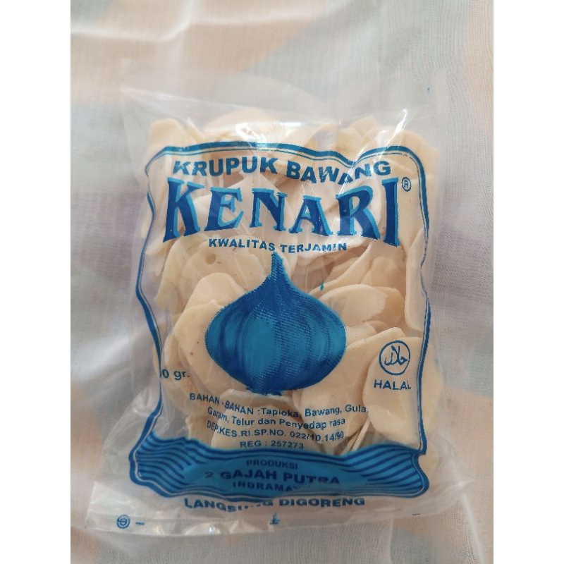 

Kerupuk Bawang Kenari + Kerupuk Asli Indramayu 200g