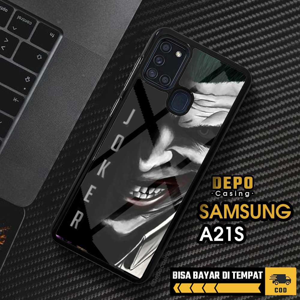 Case Samsung A21S Casing Samsung A21S Casing Depo Casing [JKER] Case Glossy Case Aesthetic Custom Ca