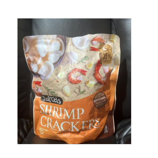 

Raftels Shrimp Crackers Original / raftels Kerupuk udang Original 75g