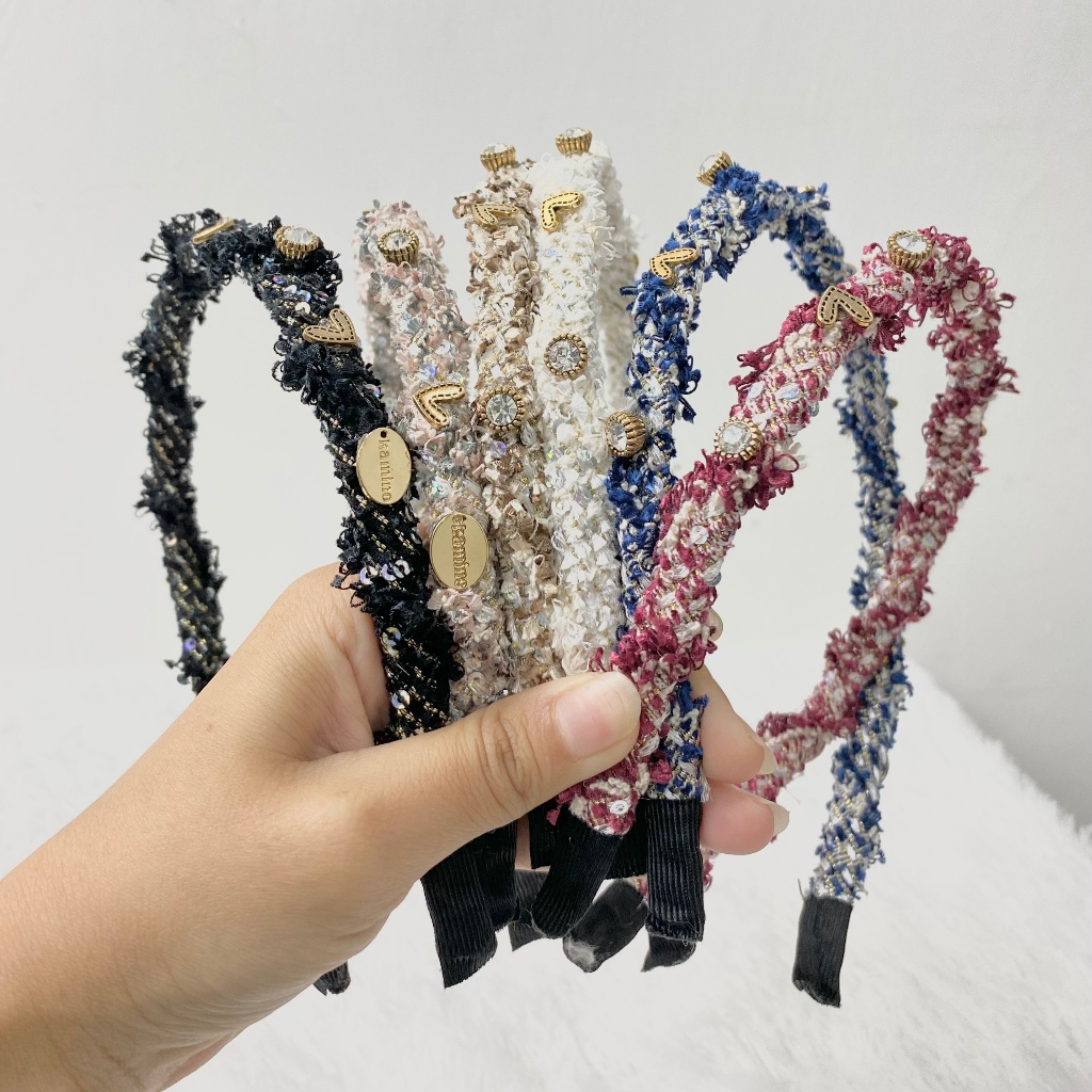 MOTEMOTE Bando fashion Lilit // Bandana Premium Lilit Aksesoris // Bando Cantik