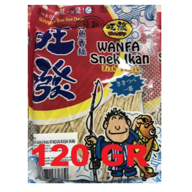 

Wanfa snack ikan - 120g