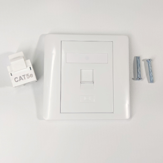 FACEPLATE RJ45 / FACE PLATE RJ 45 / SOCKET LAN / MODULAR