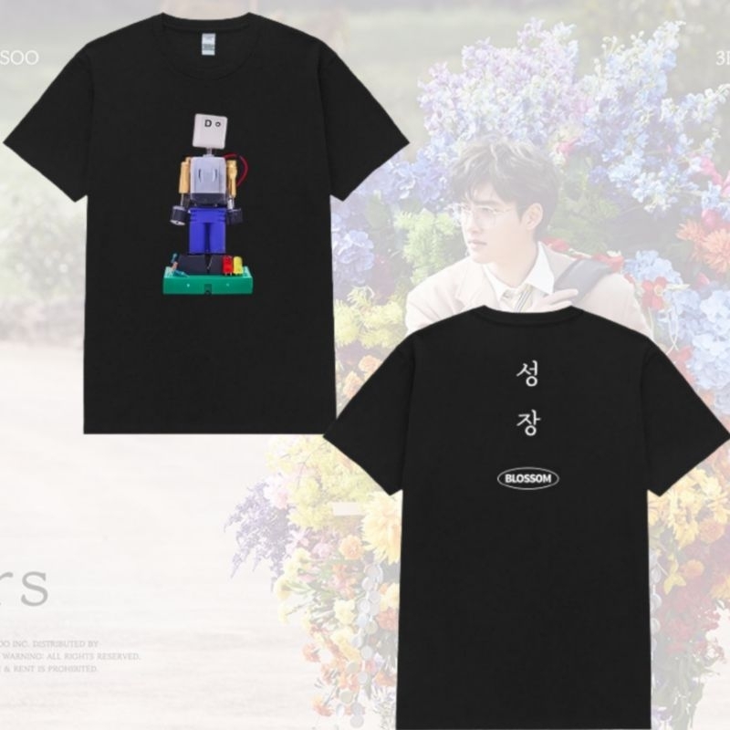 Dearyou Fashion - Tshirt DO KYUNGSOO BLOSSOM 성장 3RD MINI ALBUM | Kaos DO EXO | Kaos Kpop PREMIUM TSH