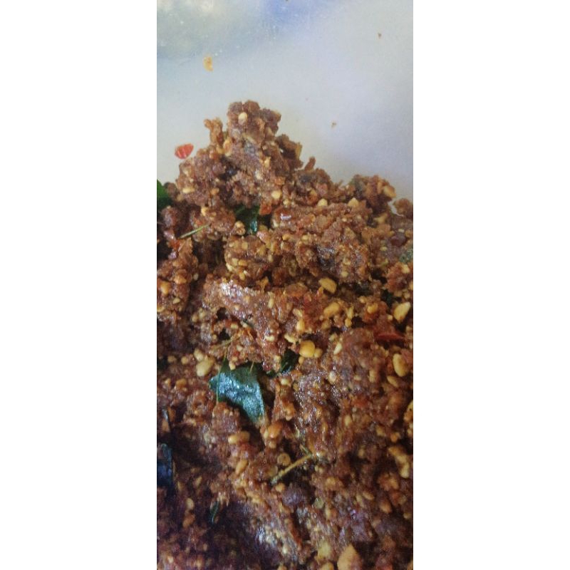 

sambel pecel/bumbu pecel