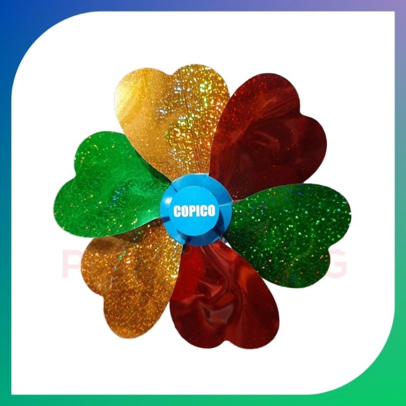 Baling Baling Kincir Angin Hiasan Sepeda Anak Kolecer Aksesoris Sepeda