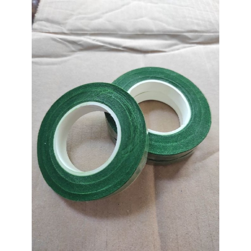 

Floral Tape Isolasi Bunga Flower Tape Solasi Bunga Kawat Bulu 30 Yard 27 meter