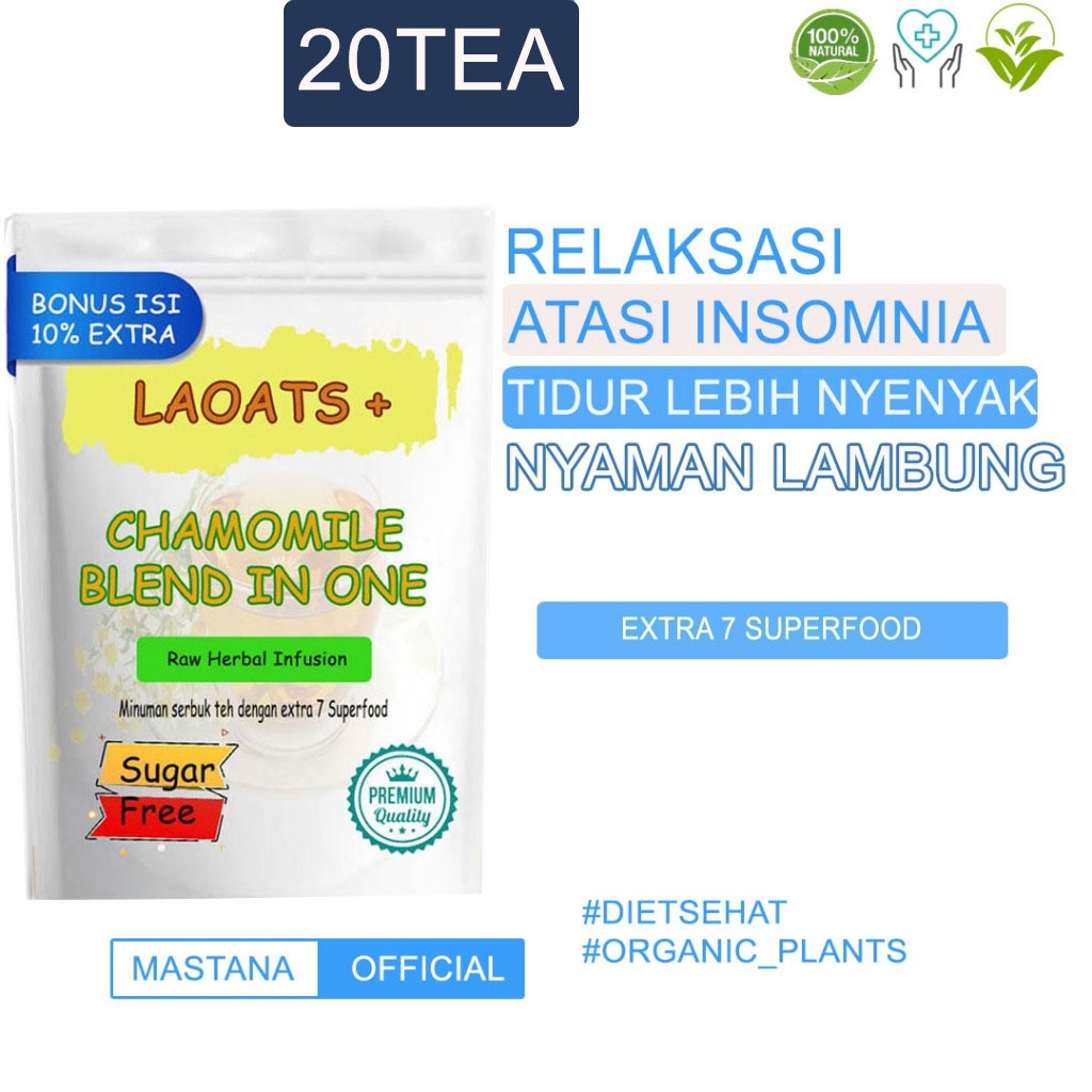 

Teh Chamomile Celup Chamomile Tea Asam Lambung Camomile Tea Penurun Berat Badan Pelangsing Badan Minuman Diet Sehat Laoats