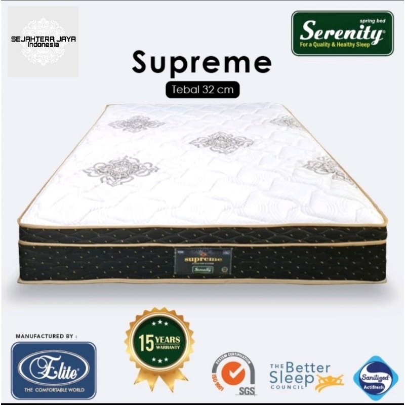 Kasur Springbed Elite Serenity Supreme 180x200 - Kasur Saja
