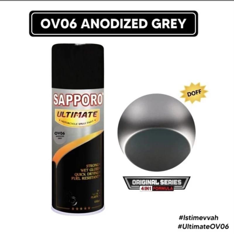 Sapporo Ultimate OV06 Anodized Grey