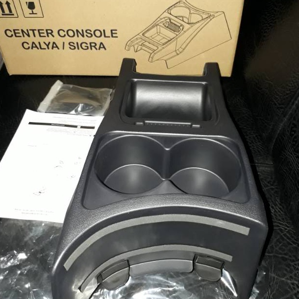 KODE R65B CONSOLE BOX CALYA  SIGRA LENGKAP DGN BREKET RING BAUT DAN ADA MANUAL BOOK TINGGAL PASANG