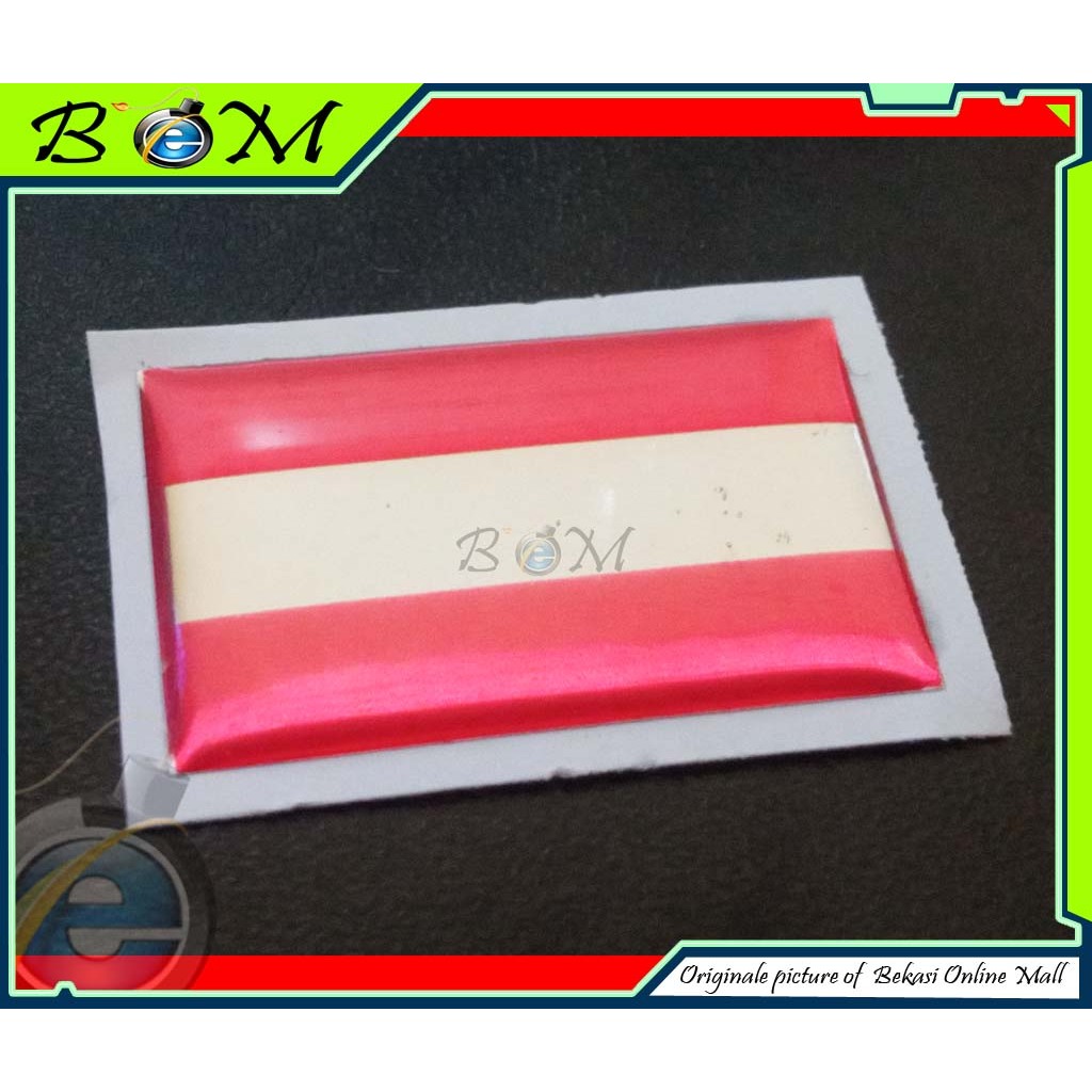 

Sticker stiker Timbul bendera austria 3x2 cm