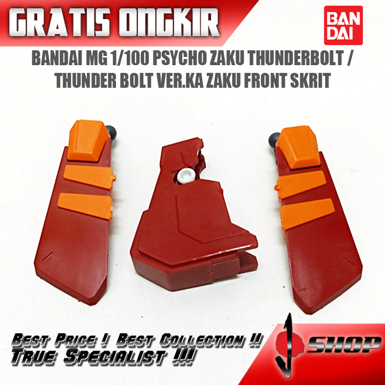 BANDAI MG 1/100 PSYCHO ZAKU THUNDERBOLT  THUNDER BOLT VER.KA ZAKU FRONT SKIRT MG982