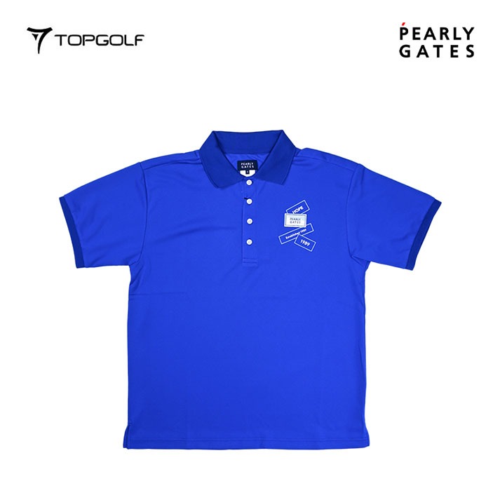 PEARLY GATES POLO SHIRT M KNT 53-4199321 BL