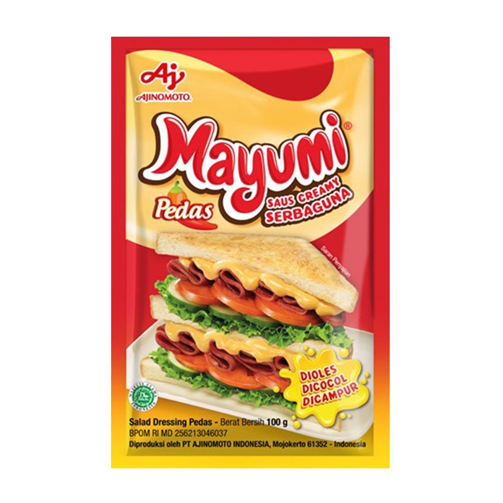 

MAYUMI Mayonaise Saus Mayo Pedas 100g