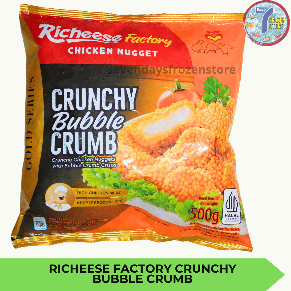 

Richeese Factory Crunchy Bubble Crumb | Chicken Nugget Premium