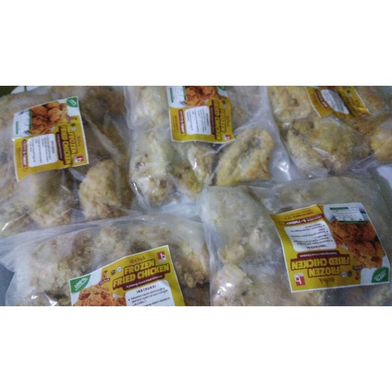 

fried chicken frozen als chick Isi 8 potong