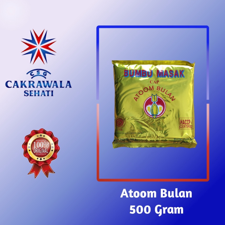 

Dear Atoom Bulan Bumbu Masak 5 g