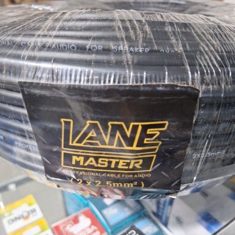 Kabel Speaker 2x2.5 Lane Master Meteran