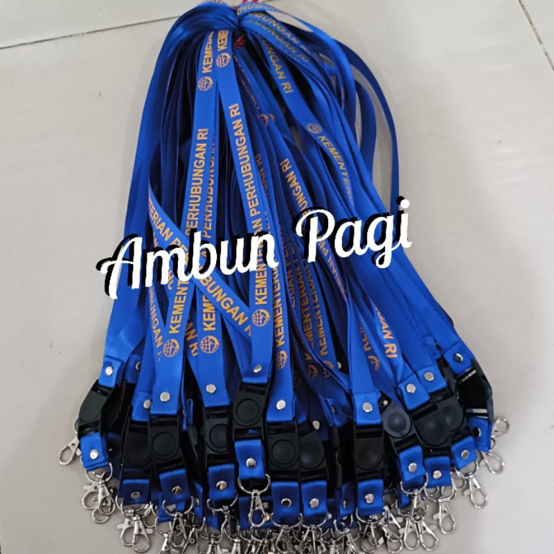 

best seller tali id card logo Kementerian Perhubungan RI