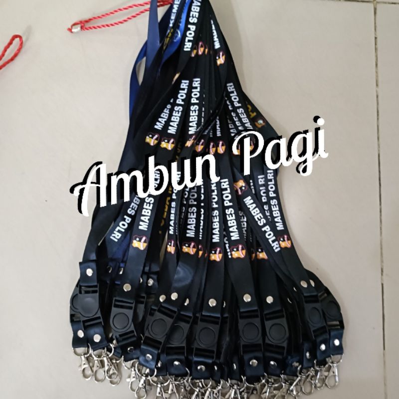 

best seller tali id card logo Mabes Polri