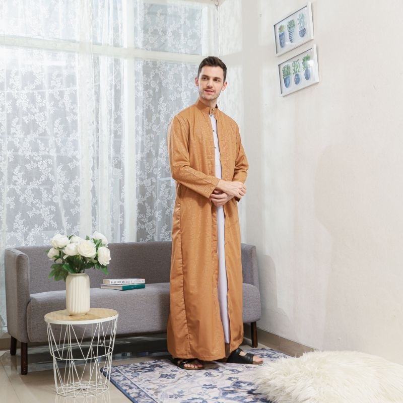 DISKON GAMIS JUBAH PRIA DEWASALENGAN PANJANG GAMIS MEWAH ARABIC PREMIUM JUBAH AL-AZHAR FASHION