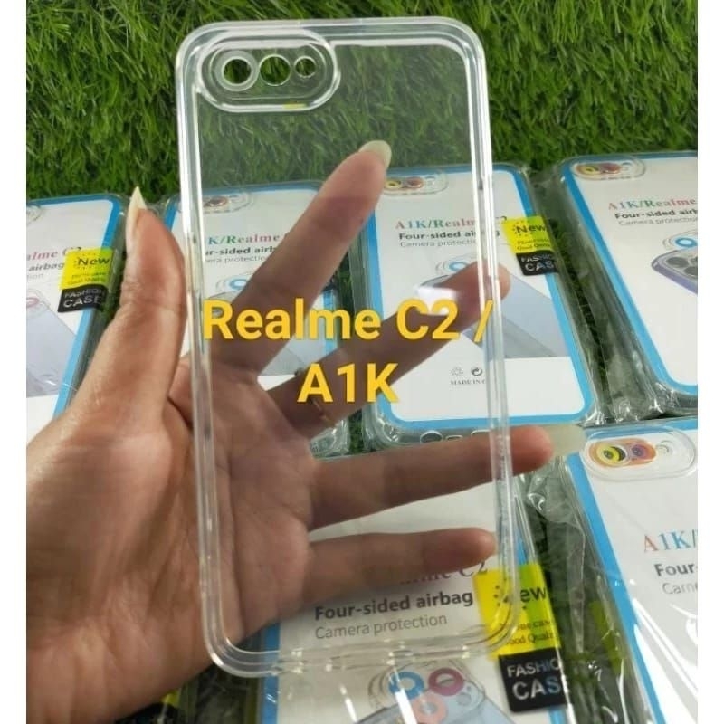 Case/Silikon Bening Transparan OPPO A1K Pelindung Camera