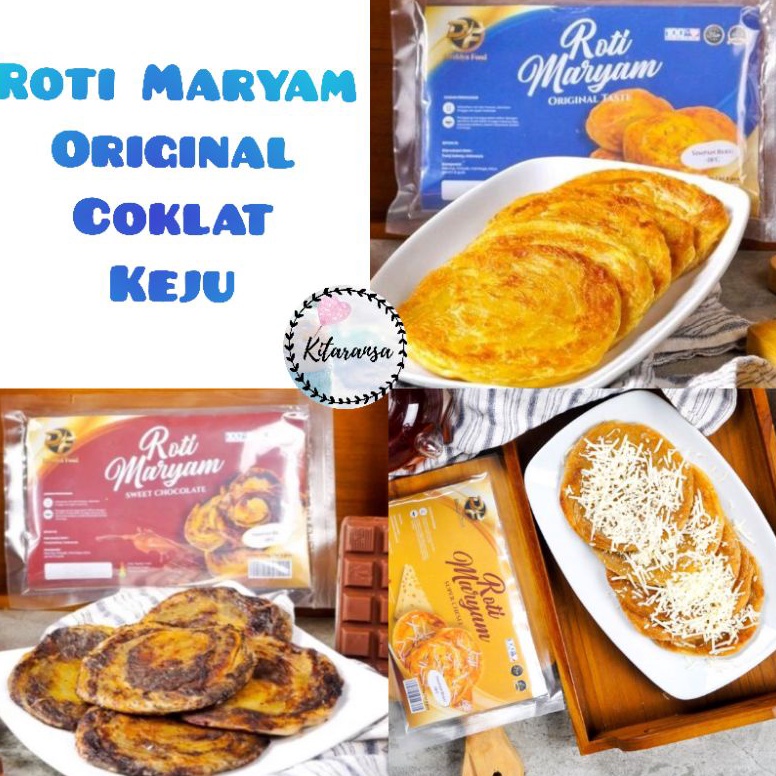

Barang keren Roti MaryamRoti CanaiRoti CaneRoti Maryam Dzakiah JavaTsaji