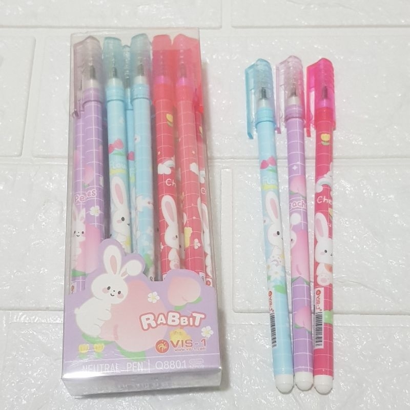 

(1 Lusin Pulpen) Pulpen 0.5mm Warna Hitam - Pulpen Rabbit - Pulpen Kelinci - Bolpen 0.5mm - Bulpen 0.5mm - Pulpen 0.5 mm Wana Hitam (12 Buah Pulpen)