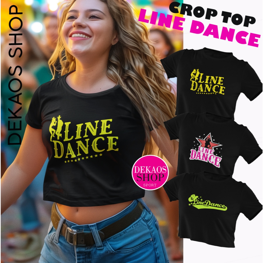 KAOS LINE DANCE / BAJU LINE DANCE / KAOS OLAHRAGA WANITA / BAJU OLAHRAGA WANITA / KAOS SENAM / KAOS 