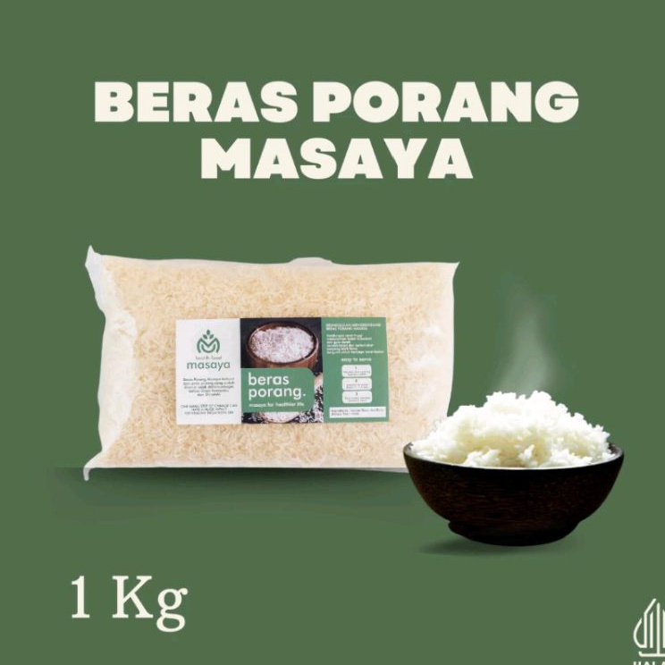 

Harga lebay 1kg Beras Masaya Beras Porang Sirataki Konjac