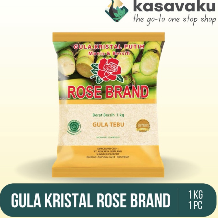 

Kirim sekarang Gula Kristal Kuning Rose Brand 1 kg