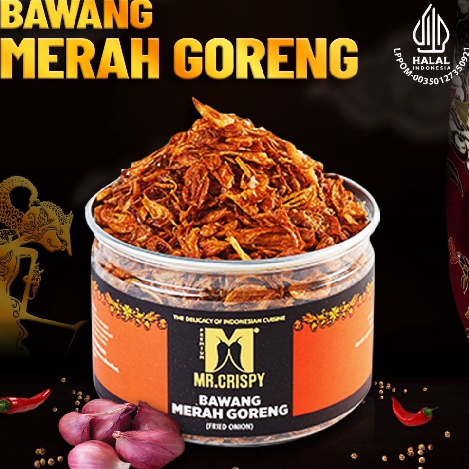 

Pesan sekarang Bawang Merah Goreng MrCrispy