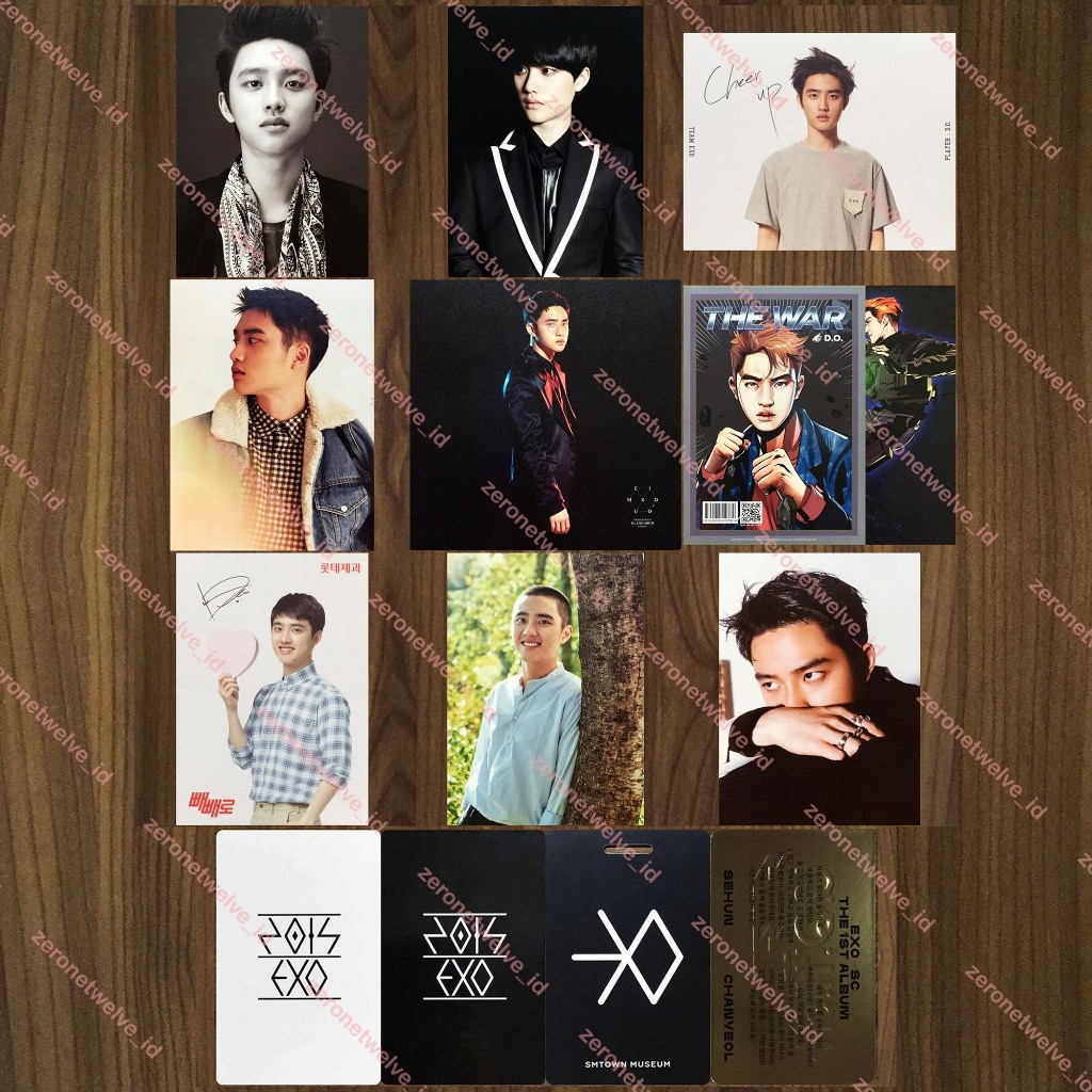 EXO Xiumin Suho Lay Baekhyun Chen Chanyeol D.O Kyungsoo Kai Sehun SC season greeting 2015 sg sing fo