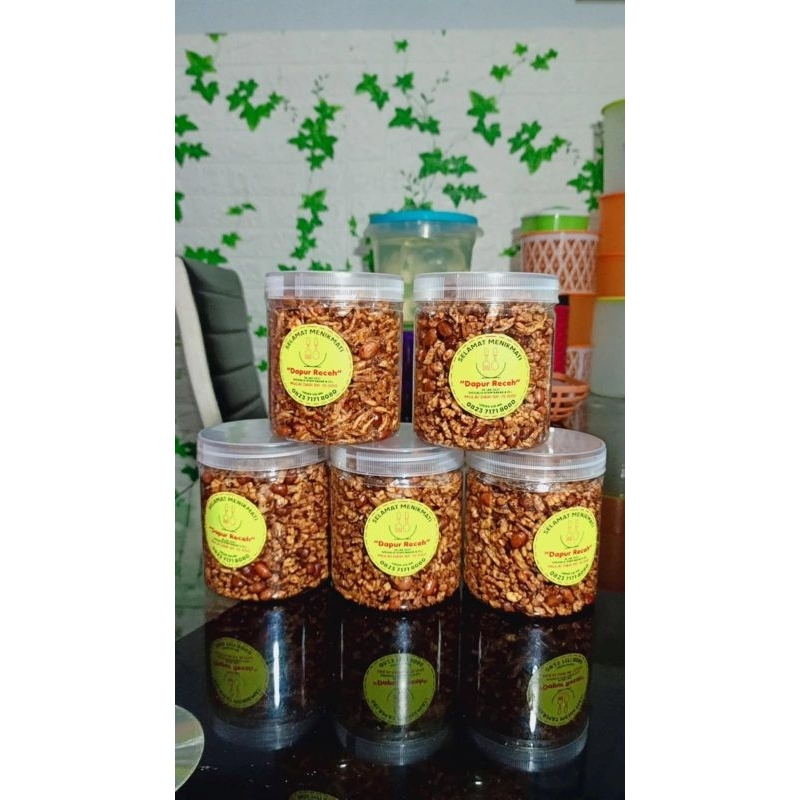 

orek tempe kering renyah dan tahan lama