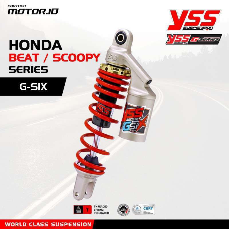 shok belakang YSS seri G-six