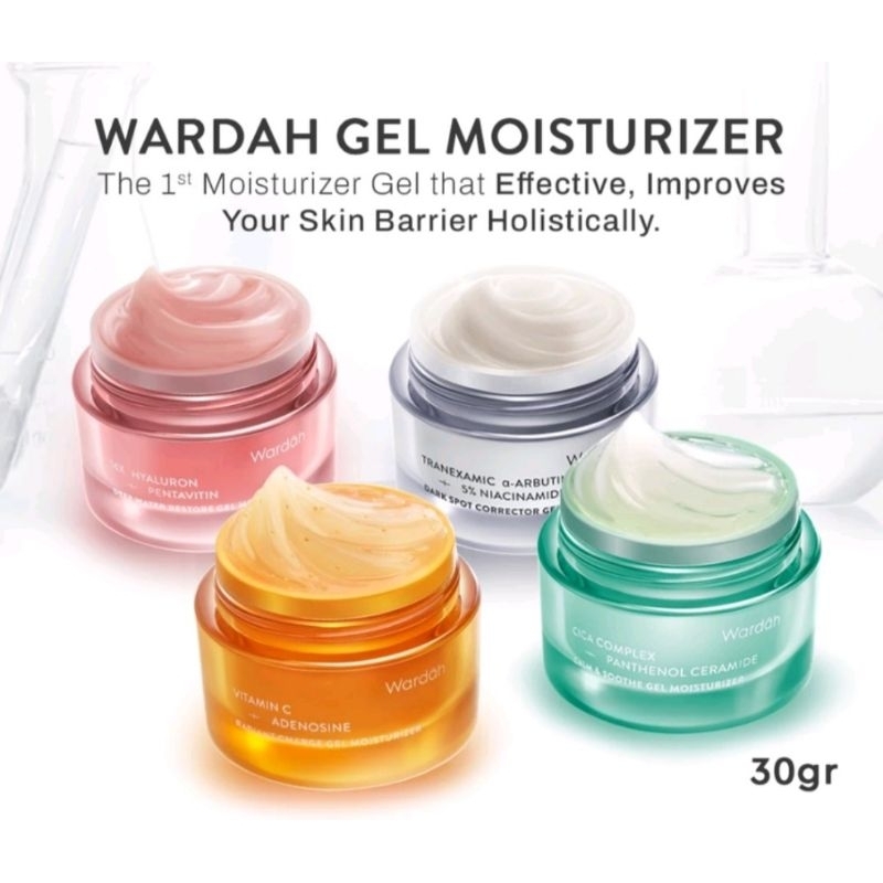 Wardah Gel Moisturizer Series [EXP 2029]