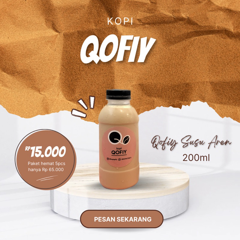 

KOPI SUSU GULA AREN 200ml