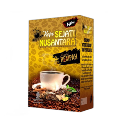 2 Box kopi sejati nusantara rempah dan lanang original murah