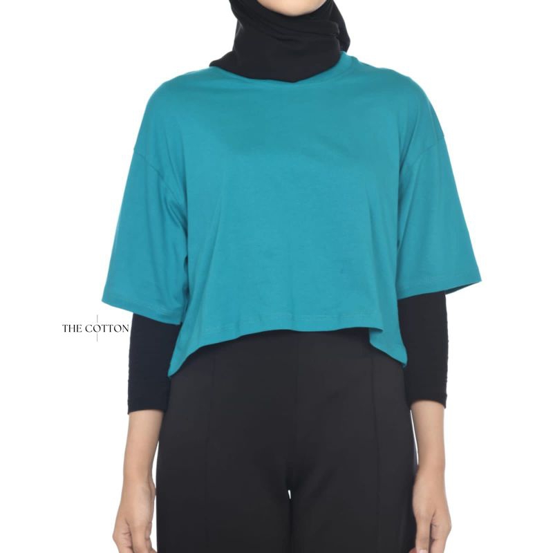 Crop top oversize / kaos polos crop top oversize / kaos polos combed 30s / crop top combed 30s / 100