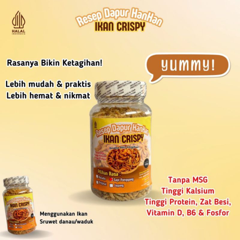 

Ikan crispy resep dapur HanHan Ikan crispy by HanHan