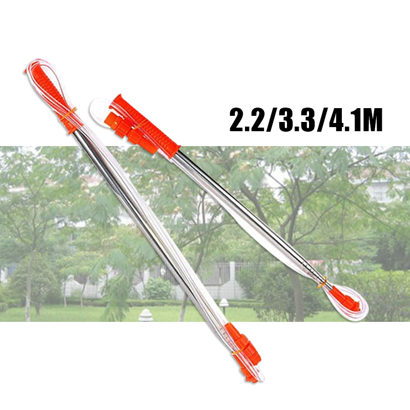 2.2/3.3/4.1m Stik Teleskopik Sprayer Panjang Stik Sprayer Antena Stik Semprotan Hama Sprayer Elektri