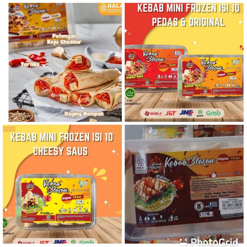 

Kebab Blasan | kebab daging | kebab isi 10 | Kebab daging