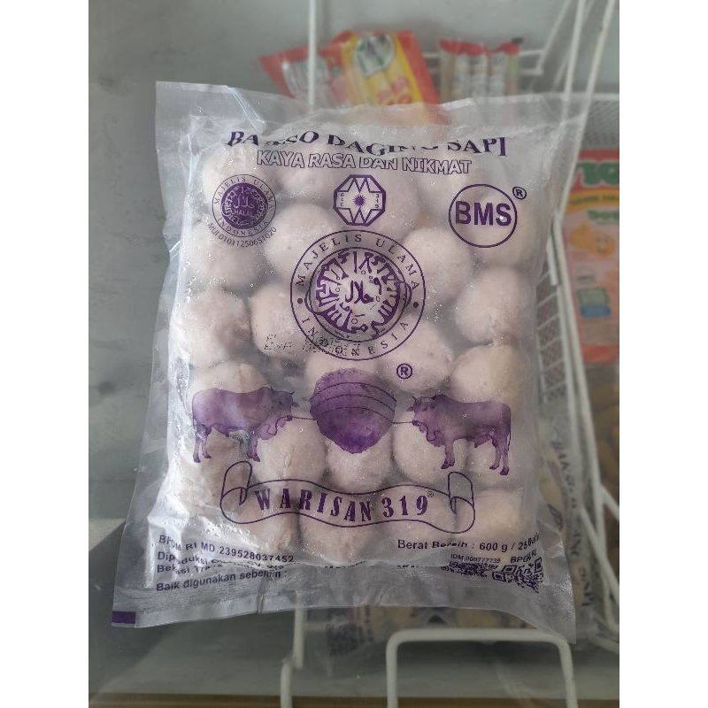 

BAKSO DAGING SAPI WARISAN BMS ungu ISI 25pcs ORI