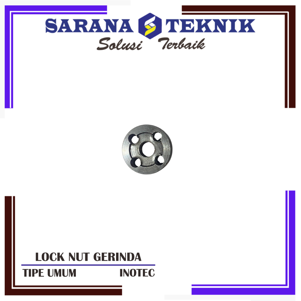 LOCK NUT / RING PENGUNCI GERINDA MODEL MAKTEC / MAKITA MERK INOTEC