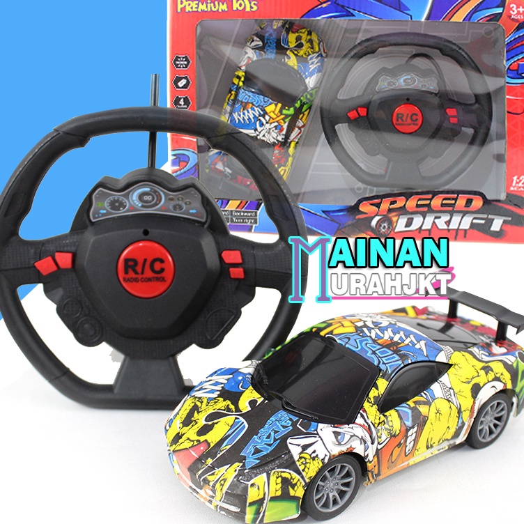 uz FIGUREANS MAINAN ANAK MURAH MOBIL RC DRIFT STEERING PR17675 MAINAN ANAK SETIRAN MOBIL REMOTE CONTROL DRIFTING RACER  Best Seller