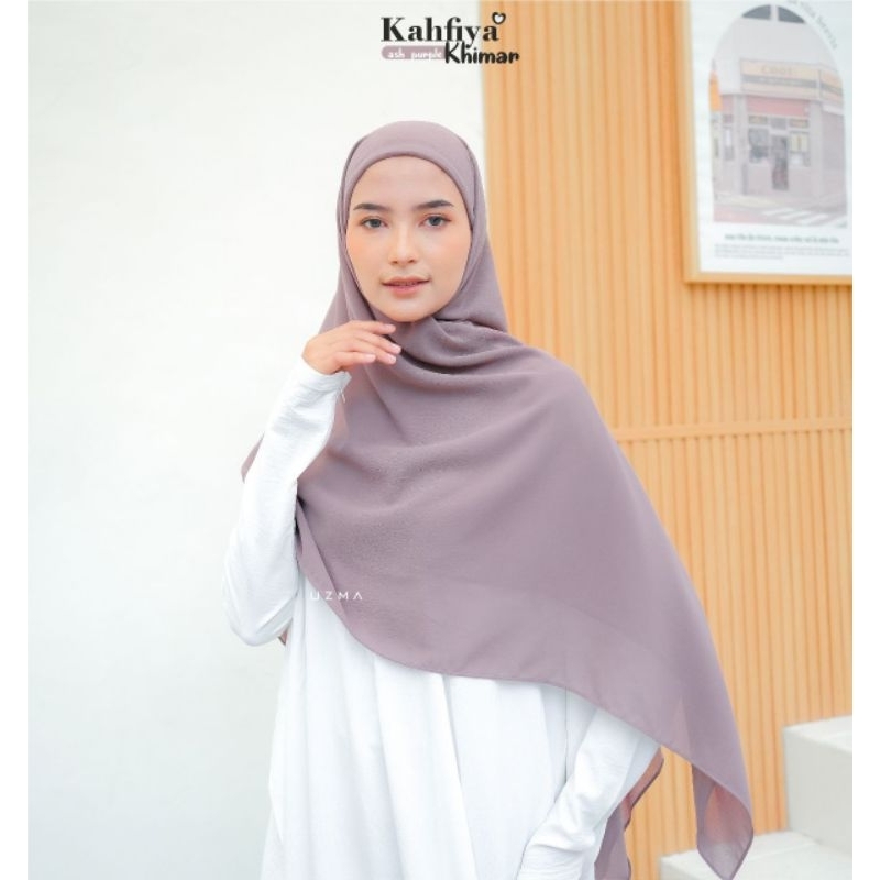 kahfiya khimar uzma | khimar instan | hijab malay