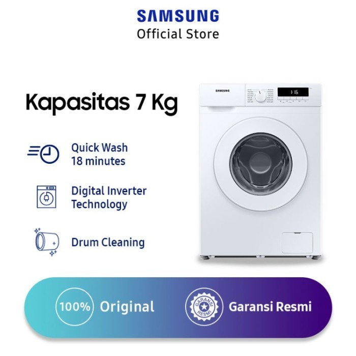 Mesin cuci Samsung Front Loading 7Kg