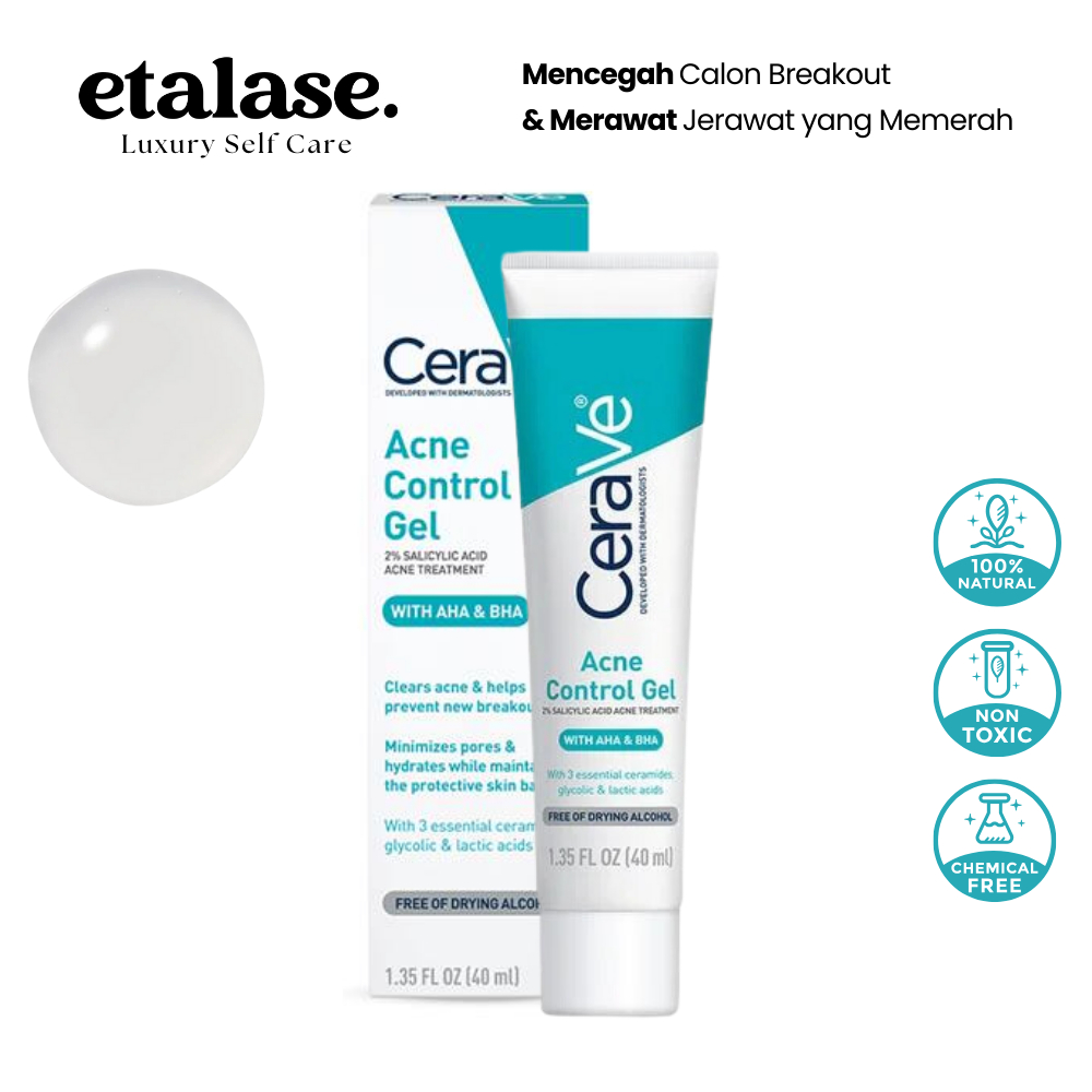 CeraVe Acne Blemish Control Gel Serum Penghilang Jerawat dan Beruntusan 30 mL